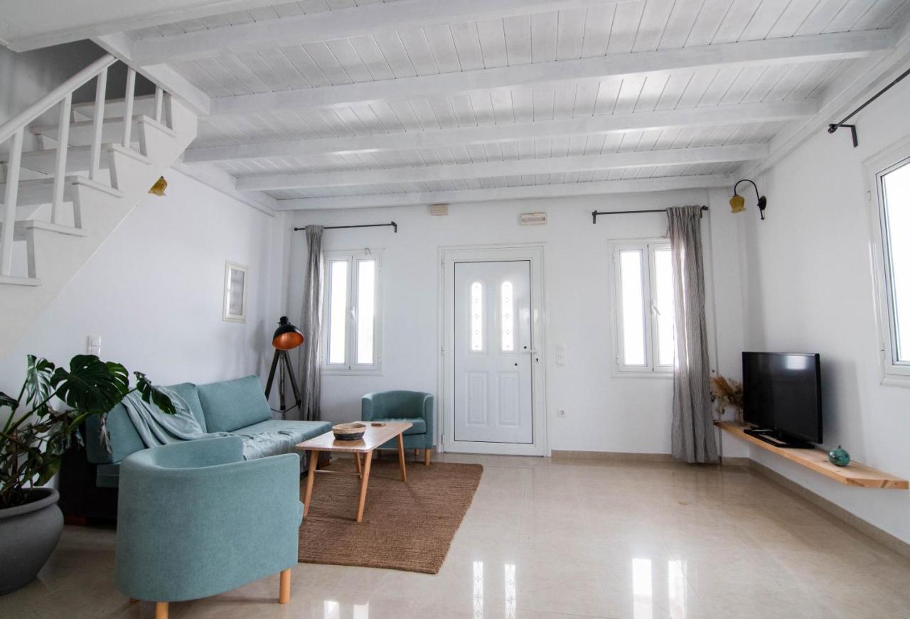 White Wave Villa, 3Min Walk From Beach Kamári Dış mekan fotoğraf